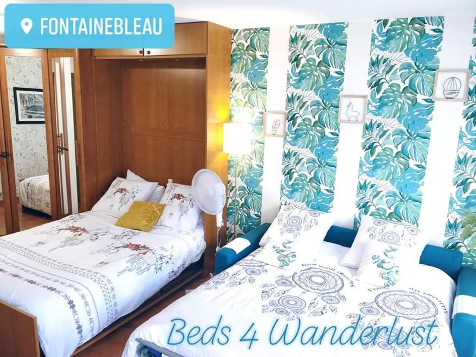Studio Royal By Beds4Wanderlust - Place Du Marche Avec Parking Prive Fontainebleau Oda fotoğraf